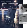 tectake® Einkaufstrolley Shopper 3-in-1, Nutzung auch als Produktbild-Vorschau 6