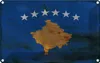 vianmo Blechschild 12x18 cm Kosovo Rost Flagge Fahne Wappen Produktbild-Vorschau 1