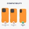 kwmobile Hülle für Apple iPhone 16 TPU Case - Handyhülle Produktbild-Vorschau 2