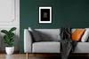 MuchoWow® Gerahmtes Poster Zuversicht - Gold - Schwarz - Produktbild-Vorschau 8