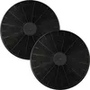 vhbw 2x Aktivkohlefilter kompatibel mit Respekta CH22078IX, Produktbild-Vorschau 1