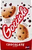 A package of chocolate chip cookies with the brand name and product name prominently displayed. Produktbild-Vorschau