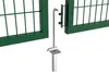 Doppelflügeliges Zauntor 3m RAZO H.120cm grün Produktbild-Vorschau 11