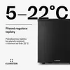 Klarstein Mini lednice, 45 l, malá, tichá lednice do Náhled obrázku produktu 4