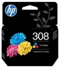 HP 308 Cyan/Magenta/Gelb Original Druckerpatrone, Produktbild-Vorschau 2