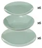 Set d'assiettes à manger pour 6 personnes COLORAMA en Voir les images du produit 1