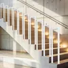 Vigevee 75cm U-Form Treppengeländer Weiß Ovalrohr Handlauf Produktbild-Vorschau 1