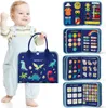 Aktivitätsbrett Für Kleinkinder 1 Stück, Blau, Montessori Produktbild-Vorschau 1