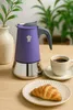 Espressokocher, PEZZETTI STEELEXPRESS, Edelstahl, 6 Tassen, Produktbild-Vorschau 2