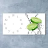 Wanduhr aus Glas – 60x30 cm - Glasbild - Glasuhr - Produktbild-Vorschau 2
