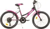 A studio shot of a pink and black junior sport bicycle against a white background. Produktbild-Vorschau
