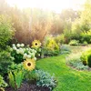 Relaxdays Windrad Sonnenblume, 2er Set, H x B x T: 76 x 29 Produktbild-Vorschau 2