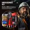 MONZANA® Crimpzange 0,25-10mm² 2000 Aderendhülsen Set Produktbild-Vorschau 7