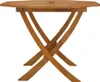 vidaXL Składany stół ogrodowy 90x75 cm z litego drewna Podgląd zdjęcia produktu 4