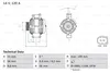 Drehstromgenerator BOSCH 0 986 045 380 Produktbild-Vorschau 5