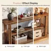 Consoletafel van massief hout, 140 cm hoog, drietraps Productafbeelding-voorbeeld 6