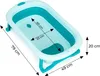 Baignoire pliante de voyage pour enfants avec vidange, Voir les images du produit 7