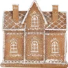Clayre & Eef Maison en pain d'épices avec LED 21x8x20 cm Voir les images du produit 4