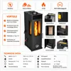Babas Eco Mini Plus Panorama Hybridofen Pellets und Holz Produktbild-Vorschau 2