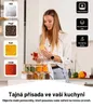 Sada 10ks Deco Haus Znovupoužitelný skleněný dózy s Náhled obrázku produktu 5