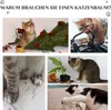 A collage of images showing cats interacting with household items, implying the need for a cat tree. Anteprima dell’immagine prodotto