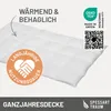 Daunendecke 155x220 cm 90 % Daunen   Ganzjahresdecke Daunen Produktbild-Vorschau 3