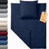 EllaTex Premium Mikrofaser Bettwäsche 155x220 + 80x80 cm – Produktbild-Vorschau 1