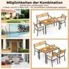 Ensemble de mobilier de jardin COSTWAY, comprenant des Voir les images du produit 8
