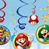 Super Mario Spiralgirlanden - 12 Stück Produktbild-Vorschau 3