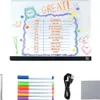 INF Przezroczysta Tablica LED DIY - Podświetlana Akrylowa Podgląd zdjęcia produktu 1