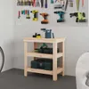 Werkbank 78,5x50x80 cm Massivholz Kiefer Produktbild-Vorschau 2