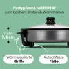 Clatronic PP 3401, Kulatý, Antracit, Kov, 8 l, Sklo, CE, GS Náhled obrázku produktu 8