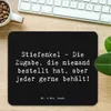 Mr. & Mrs. Panda Mouse Pad Spruch Stiefenkel Freude - Produktbild-Vorschau 2