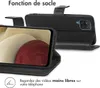 imoshion Luxe Bookcase pour le Samsung Galaxy A12 - Noir Voir les images du produit 4