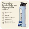 Asbirg | Shaker per proteine in vetro da 700 ml – Senza Anteprima dell’immagine prodotto 2