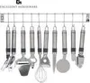 Excellent Houseware 9-teiliges Küchenset - Mit Wandstange - Produktbild-Vorschau 4
