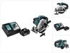 Akumulátorová okružní pila Makita DSS 611 RT1 18 V 165 mm + Náhled obrázku produktu 1