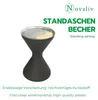 Novaliv 2x stojaci popolník na vonkajšie použitie 60 cm Náhľad obrázku produktu 6