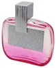 Custo Duftflasche mit pinkem Farbverlauf und metallischer Front sowie strukturiertem silbernen Deckel Podgląd zdjęcia produktu