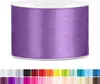 Satinband 50mm Flieder - 25 Meter Rolle Geschenk- & Produktbild-Vorschau 1
