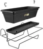 Jardinière Elho Green Basics 50cm Noire Kit Jardinière Voir les images du produit 5