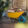 Ruota per carriola Relaxdays 3.50-6, gomma piena, cerchione Anteprima dell’immagine prodotto 2