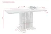 Esstisch Britt - Nachbildung Beton-Optik - ausziehbare Produktbild-Vorschau 7