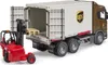 Scania Super 560R Logistik LKW mit Mitnahmestapler Produktbild-Vorschau 4