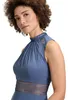 Vera Mont Damen Abendkleid rückenfrei 36, Blue Stone Produktbild-Vorschau 3