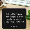 Mr. & Mrs. Panda Mauspad Spruch Heilpädagogin Superkraft - Produktbild-Vorschau 2