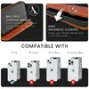 NALIA custodia flip in vera pelle per iPhone 15, custodia Anteprima dell’immagine prodotto 4