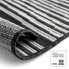 In- & Outdoor Teppich JIONI - KURVIGO, Schwarz-Beige, 200 x Produktbild-Vorschau 7