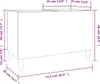 Plattenschrank Schwarz 74,5x38x48 cm Holzwerkstoff Produktbild-Vorschau 7