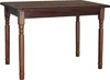 A wooden table with four legs on a white background. Anteprima dell’immagine prodotto